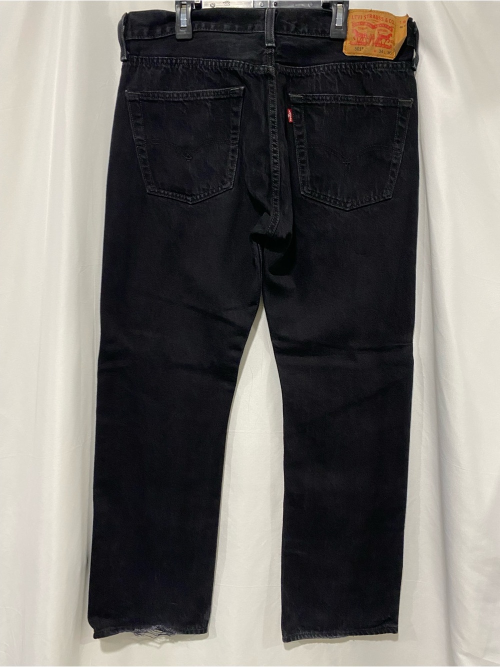Levi's 501 Men's Straight Black Jeans